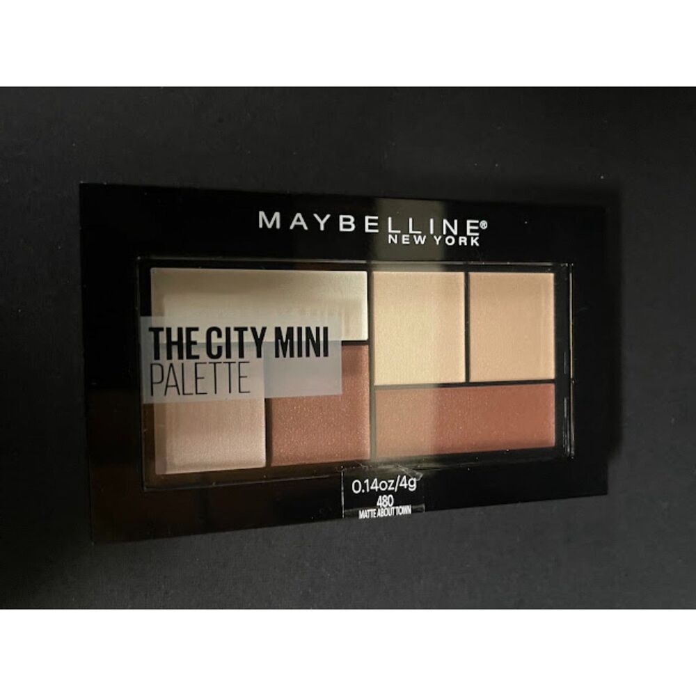 Maybelline The City Mini Palette Eyeshadow Shade 480 "Matte About Town"